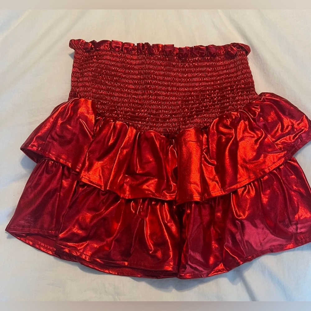 Queen of Sparkles red skirt.